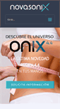 Mobile Screenshot of novasonix.es
