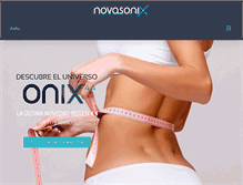 Tablet Screenshot of novasonix.es